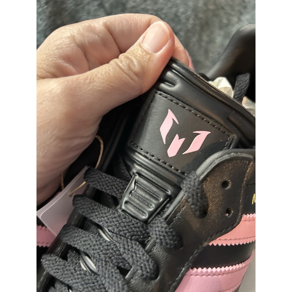 Lionel Messi x adidas Samba Inter Miami CF Black Pink  JP7845 Size 9 - Men's - Picture 4 of 9